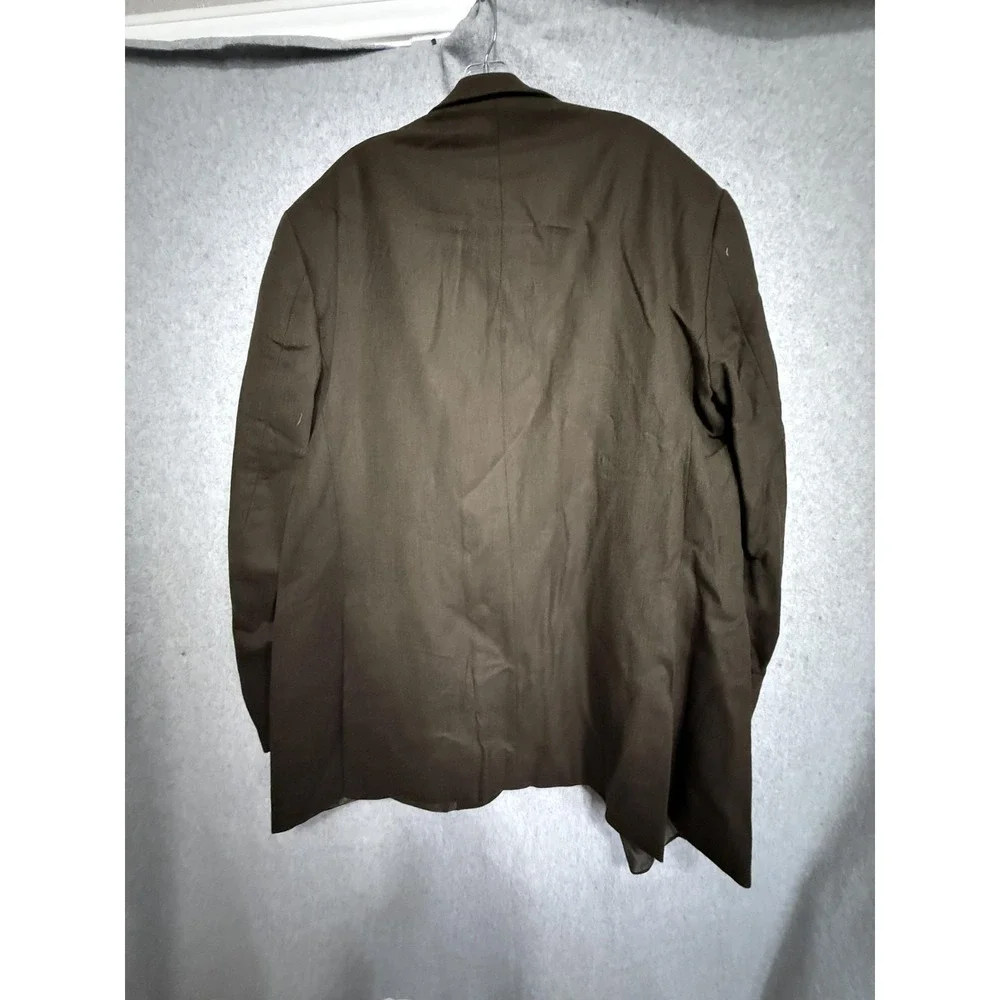 Andrew‎ Fezza Orvis Suit Mens 48L 44x32 Wool Herringbone 2 Piece Jacket Pants